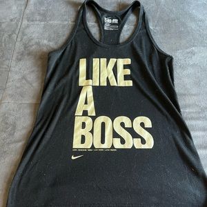 Womens Nike dri fit tank